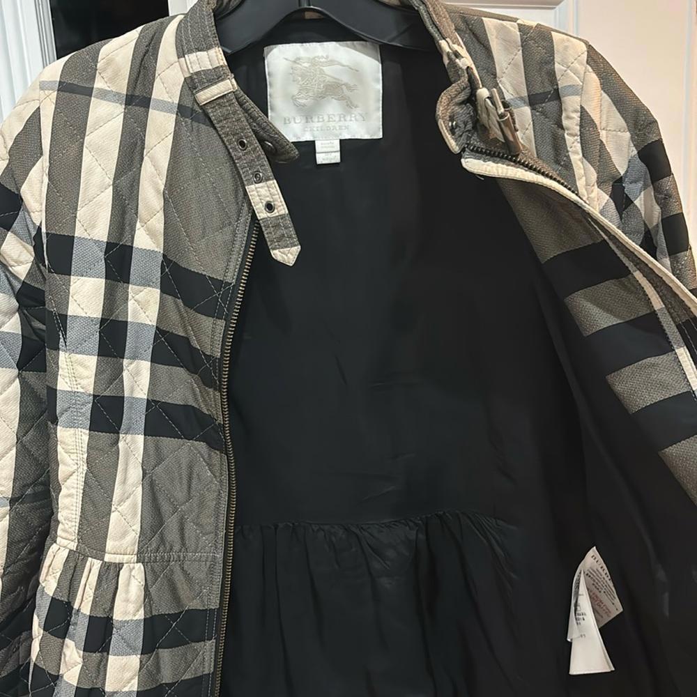 Girls Burberry Jacket - Picture 4 of 4